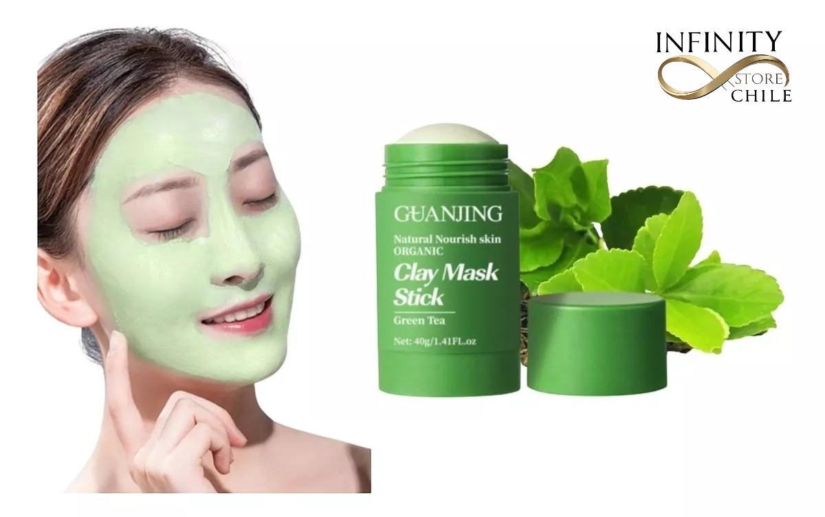 GreenGlow™ - Mascarilla Limpiadora Té Verde En Barra