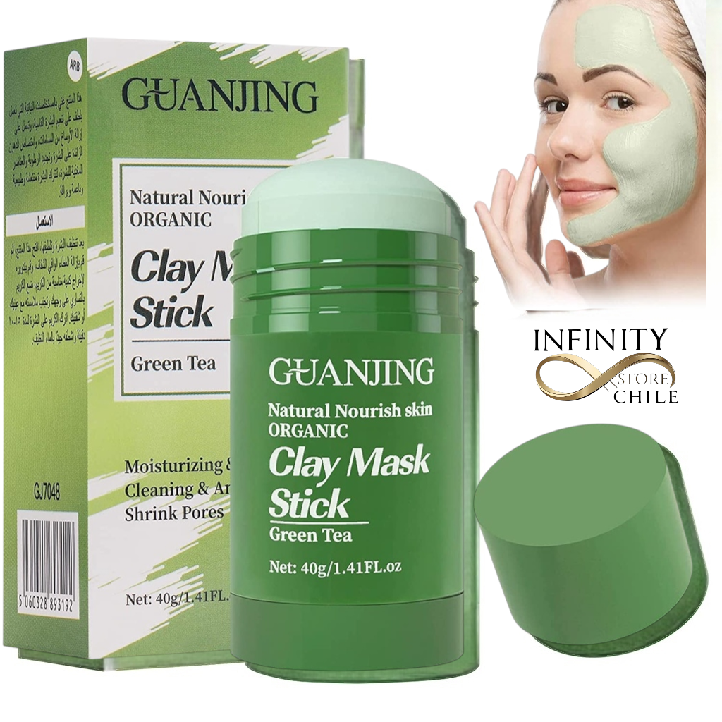 GreenGlow™ - Mascarilla Limpiadora Té Verde En Barra